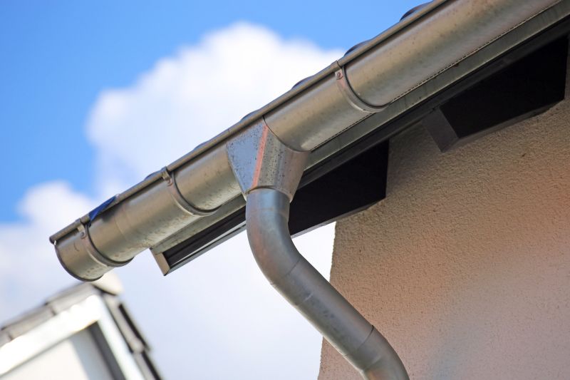 Galvanized Gutter Installation